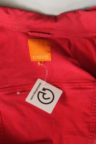 Kinder Jeansjacke Staccato, Größe 10-11y/ 146-152 cm, Farbe Rot, Preis € 8,99