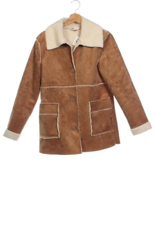 Kindermantel H&M, Größe 13-14y/ 164-168 cm, Farbe Braun, Preis € 15,49