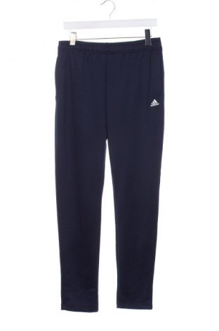 Pantaloni de trening, pentru copii Adidas, Mărime 13-14y/ 164-168 cm, Culoare Albastru, Preț 62,99 Lei