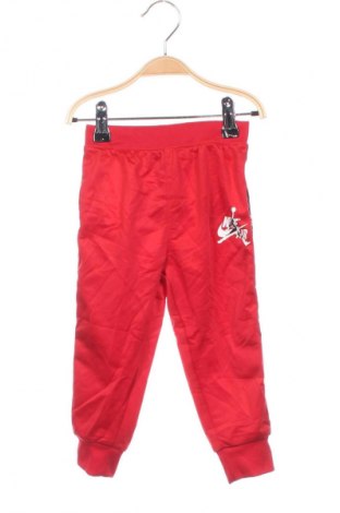 Pantaloni de trening, pentru copii JORDAN, Mărime 18-24m/ 86-98 cm, Culoare Roșu, Preț 40,99 Lei