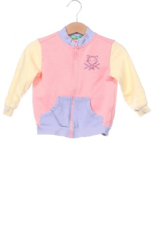 Dziecięca sportowa bluza United Colors Of Benetton, Rozmiar 18-24m/ 86-98 cm, Kolor Kolorowy, Cena 58,43 zł