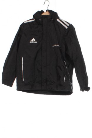 Детско яке Adidas, Размер 5-6y/ 116-122 см, Цвят Черен, Цена 62,49 лв.