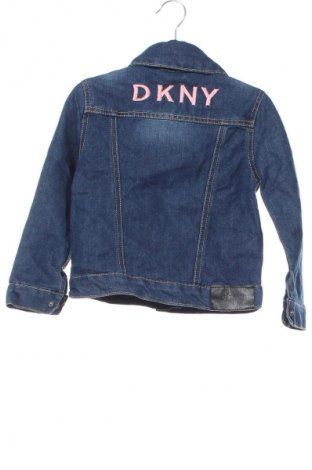 Детско яке DKNY, Размер 2-3y/ 98-104 см, Цвят Син, Цена 58,49 лв.