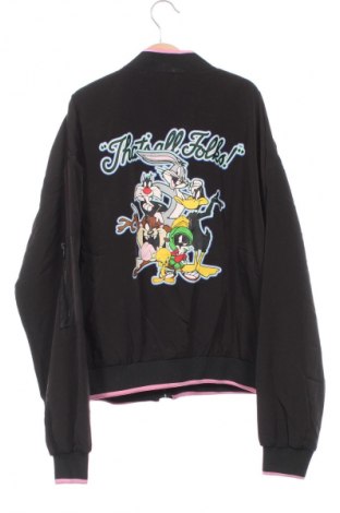 Kinderjacke Looney Tunes, Größe 6-7y/ 122-128 cm, Farbe Schwarz, Preis 16,99 €