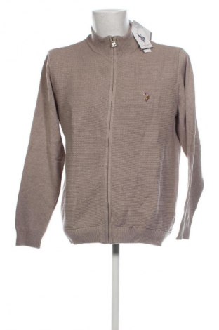 Pánsky kardigán U.S. Polo Assn., Veľkosť XL, Farba Sivá, Cena  68,78 €