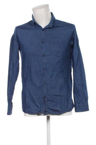 Herrenhemd Jack & Jones, Größe L, Farbe Blau, Preis 18,41 €