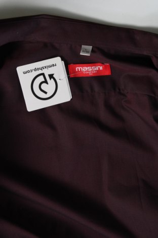 Herrenhemd Massini, Größe L, Farbe Rot, Preis 10,99 €