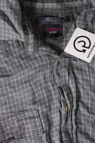 Pánská košile  Tommy Jeans, Velikost XXL, Barva Šedá, Cena  899,00 Kč