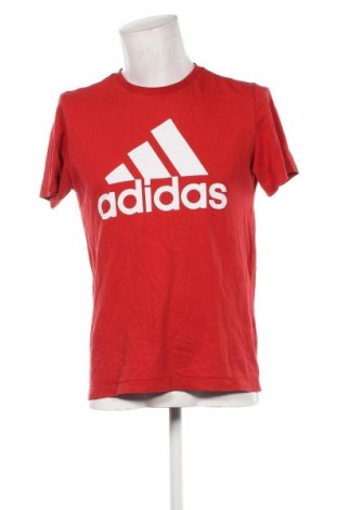 Herren T-Shirt Adidas, Größe M, Farbe Rot, Preis € 13,80