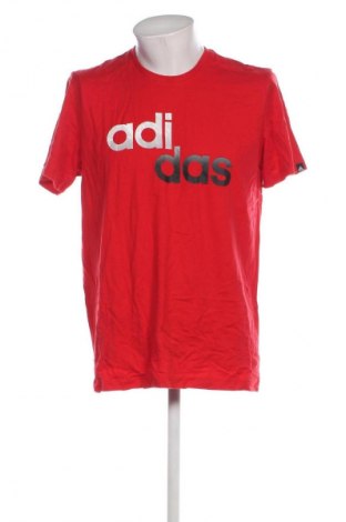 Tricou de bărbați Adidas, Mărime L, Culoare Roșu, Preț 80,99 Lei