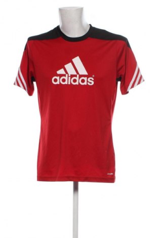 Herren T-Shirt Adidas, Größe L, Farbe Rot, Preis € 13,80