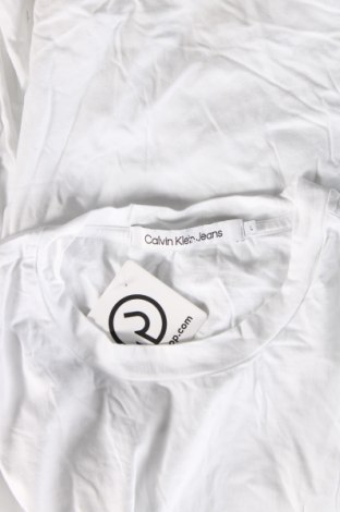 Ανδρικό t-shirt Calvin Klein Jeans, Μέγεθος L, Χρώμα Λευκό, Τιμή 21,49 €