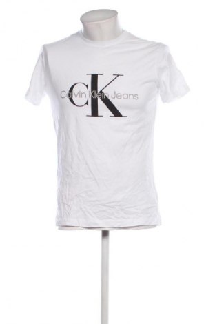 Ανδρικό t-shirt Calvin Klein Jeans, Μέγεθος L, Χρώμα Λευκό, Τιμή 20,99 €