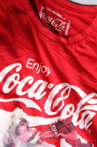 Tricou de bărbați Coca Cola, Mărime M, Culoare Roșu, Preț 49,99 Lei