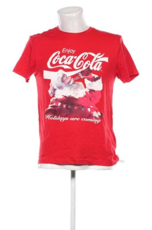 Ανδρικό t-shirt Coca Cola, Μέγεθος M, Χρώμα Κόκκινο, Τιμή 9,49 €