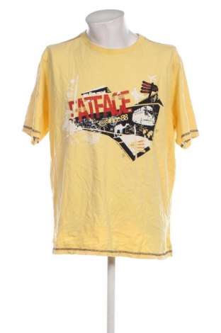 Herren T-Shirt Fat Face, Größe XXL, Farbe Gelb, Preis 17,49 €