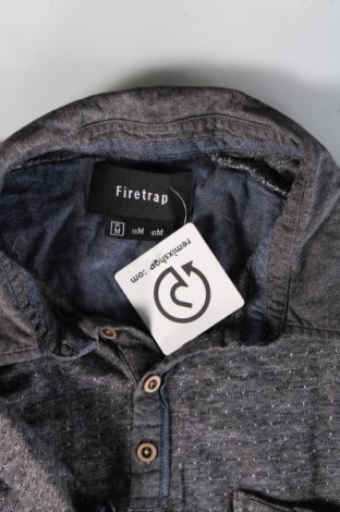 Ανδρικό t-shirt Firetrap, Μέγεθος M, Χρώμα Γκρί, Τιμή 12,99 €