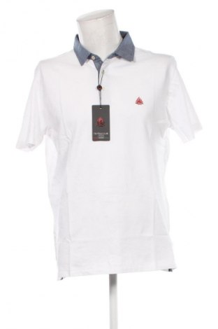 Męski T-shirt Polo Club, Rozmiar XXL, Kolor Biały, Cena 130,00 zł