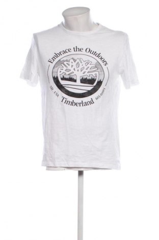 Ανδρικό t-shirt Timberland, Μέγεθος S, Χρώμα Λευκό, Τιμή 25,99 €