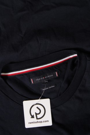 Pánske tričko  Tommy Hilfiger, Veľkosť M, Farba Modrá, Cena  17,39 €