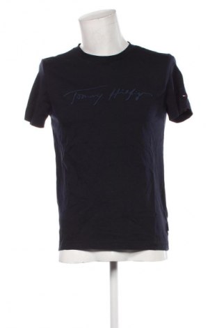 Tricou de bărbați Tommy Hilfiger, Mărime M, Culoare Albastru, Preț 86,73 Lei