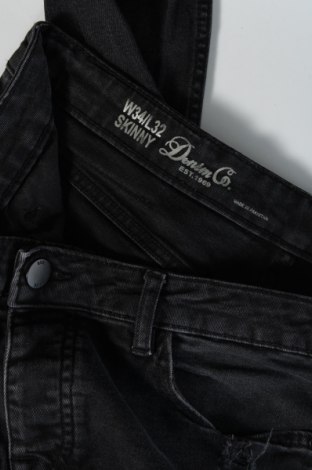 Ανδρικό τζίν Denim Co., Μέγεθος L, Χρώμα Γκρί, Τιμή 13,99 €