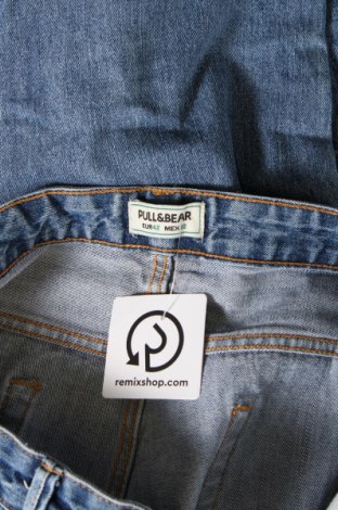 Blugi de bărbați Pull&Bear, Mărime L, Culoare Albastru, Preț 69,99 Lei