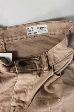 Pánské kraťasy Denim Co., Velikost S, Barva Béžová, Cena  329,00 Kč