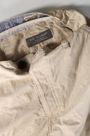 Pantaloni scurți de bărbați Primark, Mărime S, Culoare Ecru, Preț 67,99 Lei