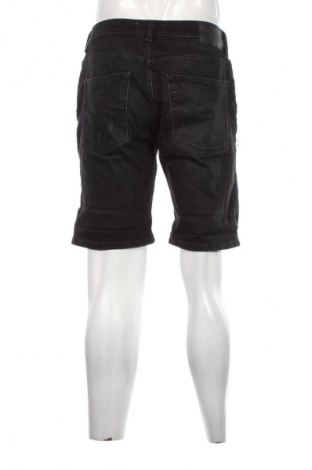 Pantaloni scurți de bărbați Pull&Bear, Mărime M, Culoare Negru, Preț 74,00 Lei