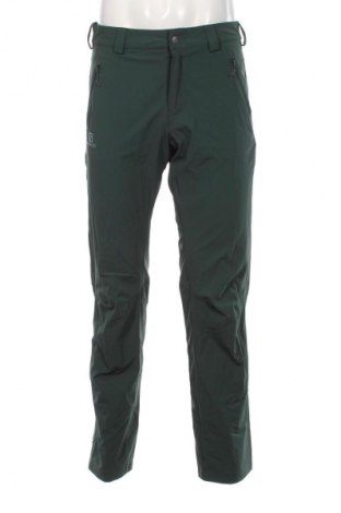 Pantaloni de bărbați Salomon, Mărime L, Culoare Verde, Preț 209,00 Lei