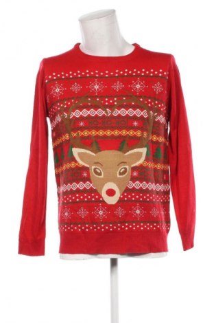 Męski sweter, Rozmiar XL, Kolor Czerwony, Cena 63,99 zł