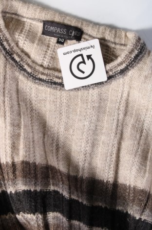 Herrenpullover Compass, Größe L, Farbe Grau, Preis 14,99 €