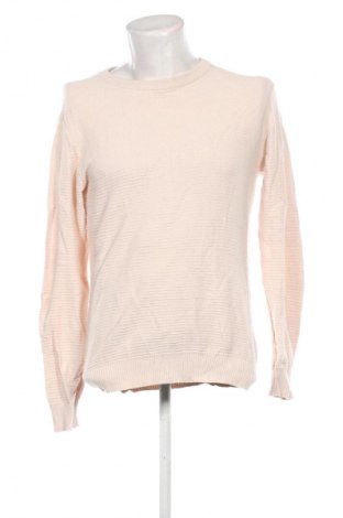 Herrenpullover Dressmann, Größe M, Farbe Ecru, Preis 33,99 €