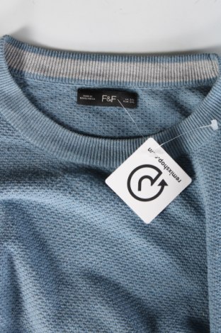 Herrenpullover F&F, Größe 3XL, Farbe Blau, Preis € 16,49