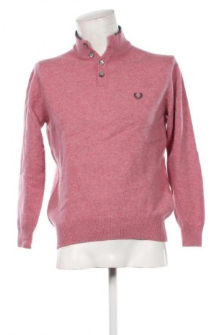 Pulover de bărbați Fred Perry, Mărime S, Culoare Roz, Preț 203,99 Lei