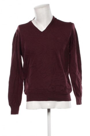 Herrenpullover Henry Cotton's, Größe XL, Farbe Rot, Preis 26,99 €