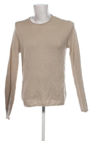 Herrenpullover Identic, Größe M, Farbe Beige, Preis € 7,99