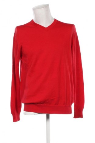 Herrenpullover Jack's, Größe M, Farbe Rot, Preis 12,99 €