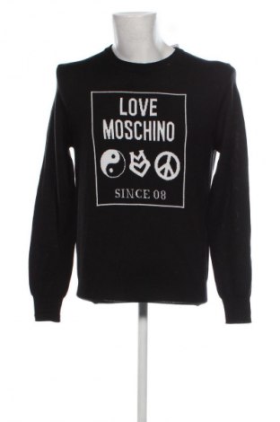 Ανδρικό πουλόβερ Love Moschino, Μέγεθος M, Χρώμα Μαύρο, Τιμή 101,87 €