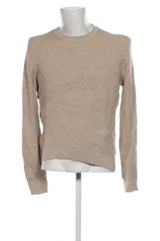 Męski sweter Massimo Dutti, Rozmiar L, Kolor Beżowy, Cena 198,99 zł