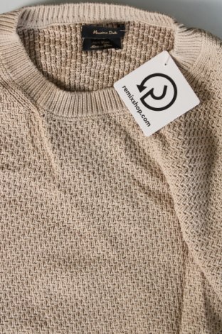 Herrenpullover Massimo Dutti, Größe L, Farbe Beige, Preis € 43,49