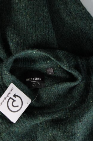 Męski sweter Only & Sons, Rozmiar L, Kolor Zielony, Cena 111,99 zł