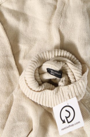 Herrenpullover Piazza Italia, Größe M, Farbe Beige, Preis € 24,99