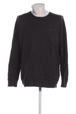 Herrenpullover Tom Tailor, Größe 3XL, Farbe Grau, Preis 33,99 €