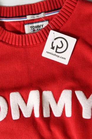 Męski sweter Tommy Hilfiger, Rozmiar M, Kolor Czerwony, Cena 147,99 zł