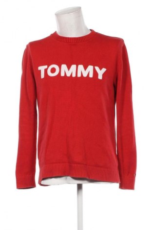 Pánsky sveter  Tommy Hilfiger, Veľkosť M, Farba Červená, Cena  45,61 €