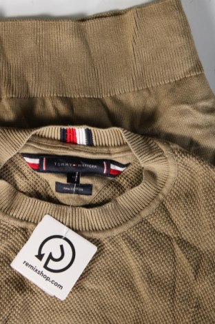 Męski sweter Tommy Hilfiger, Rozmiar M, Kolor Zielony, Cena 185,99 zł