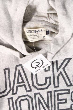 Herren Sweatshirt Jack & Jones, Größe M, Farbe Grau, Preis 23,99 €