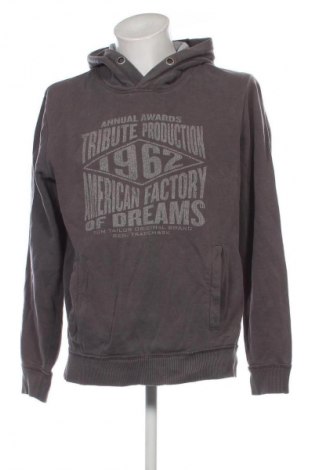 Herren Sweatshirt Tom Tailor, Größe XL, Farbe Grau, Preis 28,99 €